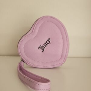 Juicy Couture Pink Heart Wristlet